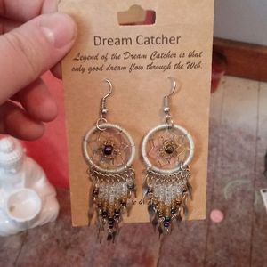 Dreamcatcher earings